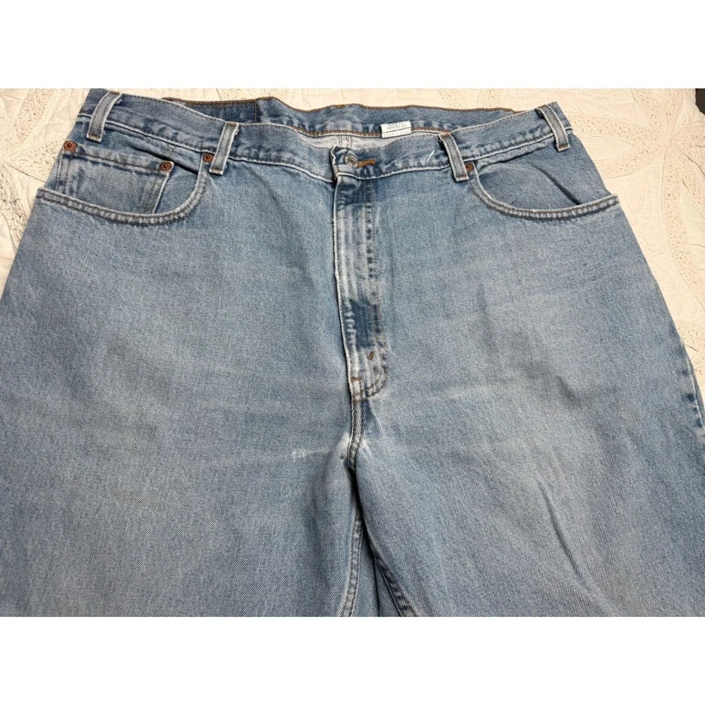 Levi's 560 Vintage Y2K Jeans Grunge Dad Workwear Light Wash Loose Fit Mens 40x32